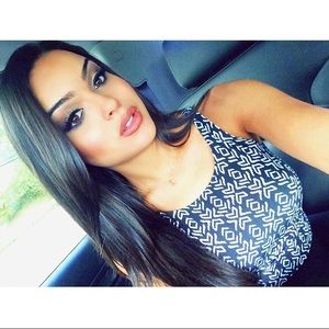 Printed fitted crop top